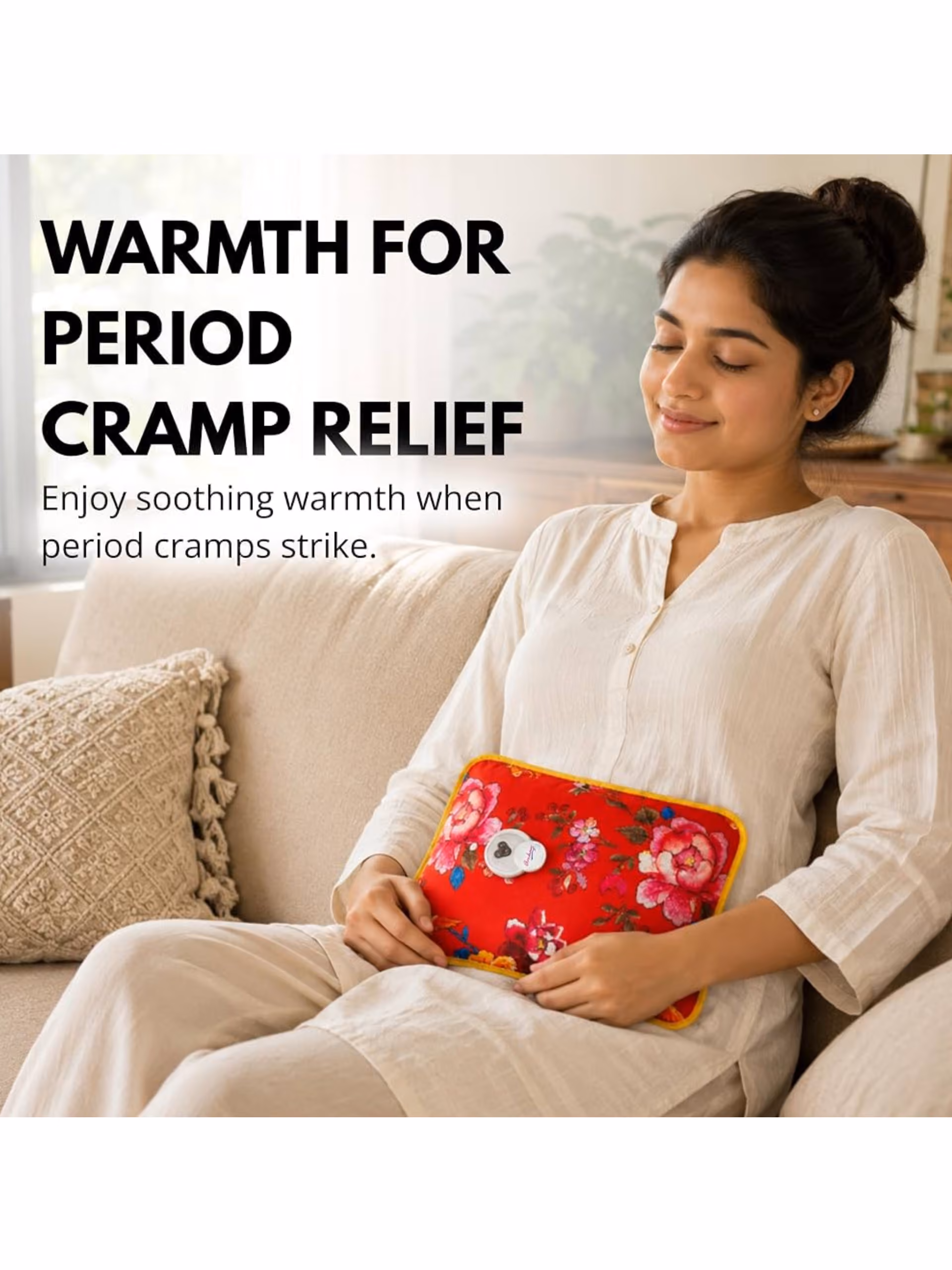 Electric Heating Pad Hot Water Bag for Pain Relief & Body Warmth – KY-C (Photo 1)